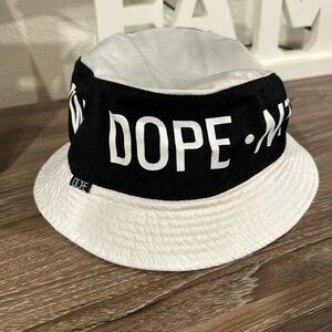 Dope NTBFW Bucket HAT White